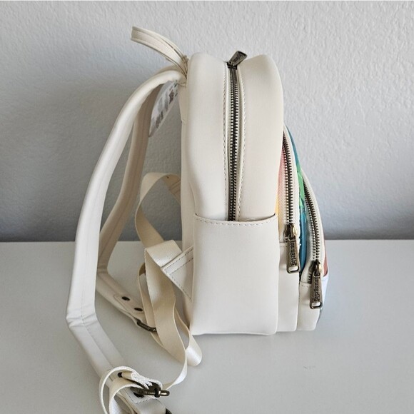 NWT Loungefly x Pokémon | Elements Triple Pocket Starters Colorful Mini Backpack - Picture 9 of 12